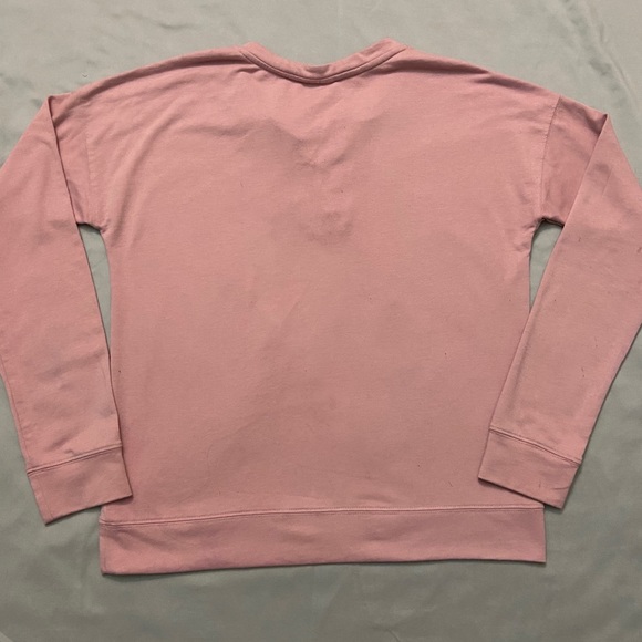 Juniors pink long sleeve top - Picture 2 of 2